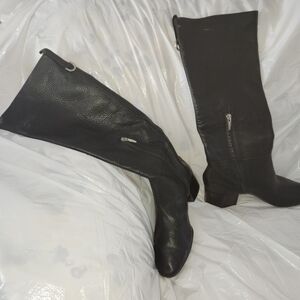 NWOT - Sergio Rossi Italian Leather Boots - Size 38 or 7.5